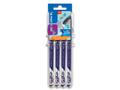 PILOT Fineliner Frixion 4-pack RO/L.GR/L.BL/VI