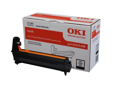 OKI C610 drum cartridge black standard capacity 20.000 pages 1-pack (44315108)