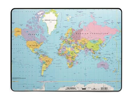 DURABLE Skriveunderlag DURABLE verdenskart (7211-19)