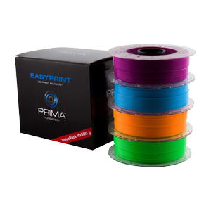 3D PRIMA PrimeCreator EasyPrint Neon PLA Filament för 3D-Skrivare,  lila/ blå/ ora (PC-EPLA-175-4x0500-NEON)