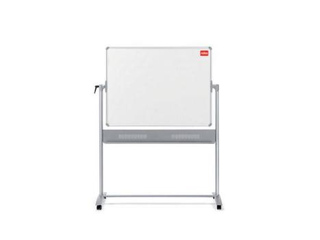 NOBO WB tavle m/hjul NOBO 120x150cm m/ aluramme emaljelakeret (1901035)