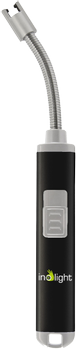 INOLIGHT CL 1, flexible arc lighter, 100 ignitions,  micro USB, black (555-100)