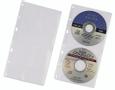 DURABLE CD-Hüllen für 2 CDs/DVDs transparent 5 Stck