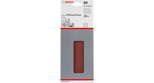 BOSCH Sanding Pad C 430 Wood + Lacquer 93x186MM Grit 60 10 pcs (2608605303)