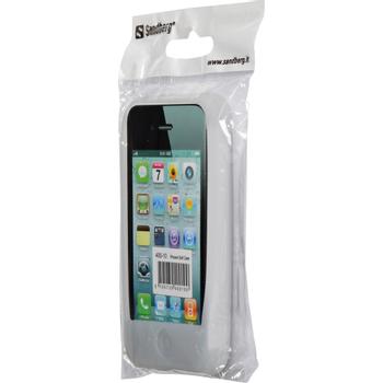 SANDBERG Soft silicon back case for iPhone 4 Clear (400-10)