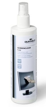 DURABLE SCREENCLEAN FLUID 250ml Pump-Action Spray         578219 (578219)