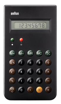 BRAUN BNE 001 BK Calculator (66030)