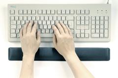 DURABLE Gel-Handgelenkauflage textile Oberfläche anthrazit