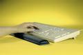 DURABLE Desktop Ergonomic Non-Slip Gel Wrist Support 460x20x61mm Charcoal - 574958 (574958)