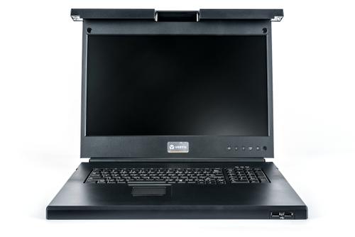 VERTIV 18.5 LCD, USB KB, (LRA185KMM-201)