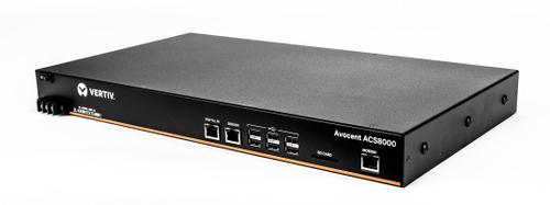 Vertiv 48-Port ACS8000 Console System with dual DC Power Supply and Analog Modem (ACS8048MDDC-404)