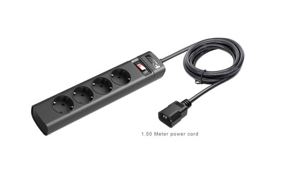 APC UPS Power Strip IEC C14 TO 4 Outlet Schutzkontakt CEE 7/3 230V Germany (PZ42I-GR)