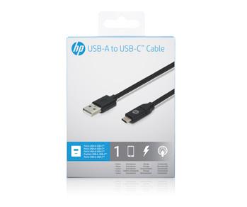HP USB A -> USB C bk 3.0m- 38764 (2UX16AA#ABB)