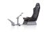 PLAYSEATS Playseat® Evolution Black, Silver frame Autentiska Racing Seat med stabila och justerbar ram i stål