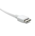 GRATEQ USB-A - USB-C CABLE 1.5M WHITE
