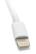 GRATEQ MFi LIGHTNING CABLE 2.25M WHITE