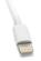 GRATEQ MFi LIGHTNING CABLE 2.25M WHITE (85005)