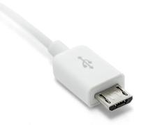 GRATEQ MICRO USB CABLE 1.5M WHITE