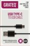 GRATEQ USB C-CABLE 1.5M BLACK