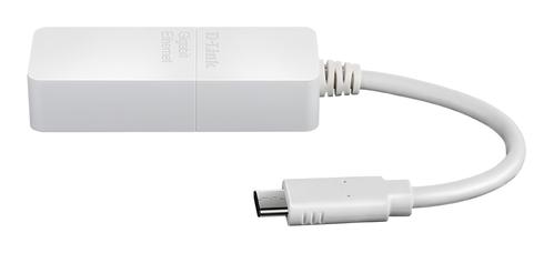 D-LINK k DUB-E130 - Network adapter - USB-C - Gigabit Ethernet x 1 (DUB-E130)