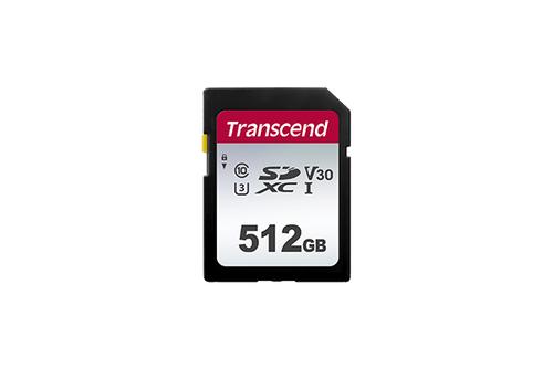 TRANSCEND SDXC UHS-3/V30 512GB 3D NAND (TS512GSDC300S)