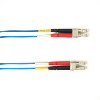 BLACK BOX FO Patch Cable Color Multi-m OM2 - Blue LC-LC 2m Factory Sealed (FOLZH50-002M-LCLC-BL)