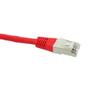 BLACK BOX Patch Cable CAT6 S/FTP LSZH - Red 0.5m