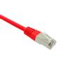BLACK BOX Patch Cable CAT5e F/UTP LSZH - Red 0.5m Factory Sealed