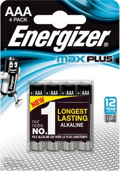 ENERGIZER Max Plus AAA/E92 (4-pack) (E301321400)