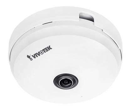 VIVOTEK FE9180-H Fisheye kamera (vit) 5MP, 15 fps @ 1920x1920,   360° Surround View (FE9180-H)