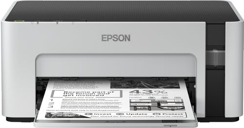 EPSON EcoTank ET-M1100 Blækprinter - Monokrom - Blæk (C11CG95403)