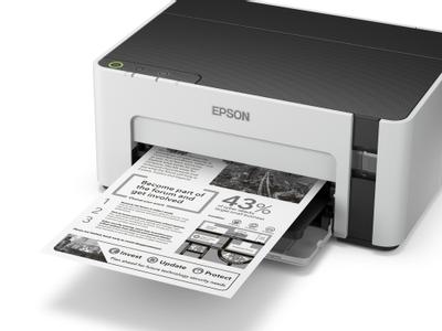 EPSON EcoTank ET-M1100 Blækprinter - Monokrom - Blæk (C11CG95403)