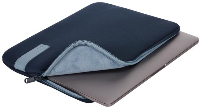 CASE LOGIC Reflect Macbook Sleeve 13" Dark Blue 13" Polyester Blå (3203956)