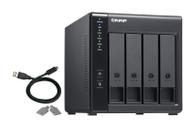 QNAP TR-004 - 4 Bay USB-C Direct Attached Storage with Hardware RAID (TR-004)
