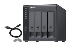 QNAP TR-004 4-bay 3.5inch SATA HDD USB 3.0 type-C hardware RAID external enclosure