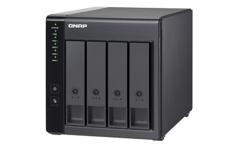 QNAP TR-004 - 4 Bay USB-C Direct Attached Storage with Hardware RAID (TR-004)