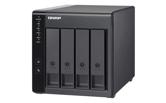 QNAP TR-004 - 4 Bay USB-C Direct Attached Storage with Hardware RAID (TR-004)