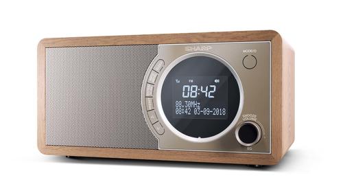 SHARP Digital Radio Brown DR-450(BR) (DR-450(BR))