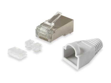 EQUIP Cat.6 Rj45 Shielded Plug Set (121181)