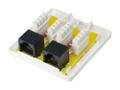 EQUIP 2-Port Cat.6 Surface Mount Box (235214)