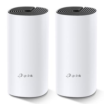 TP-LINK DECO M4 - Wi-Fi system (2 routers) - up to 2,800 sq.ft - mesh - GigE - 802.11a/ b/ g/ n/ ac - Dual Band (DECO M4(2-PACK))