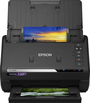 Epson FastFoto FF-680W - fotoskanner - dokumentskanner med automatisk mating - A4 - 600 dpi x 600 dpi