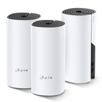 TP-LINK DECO M4 - Wi-Fi system (3 routers) - mesh - GigE - 802.11a/ b/ g/ n/ ac - Dual Band (DECO M4(3-PACK))