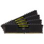 CORSAIR V LPX 128GB DDR4 2666MHz, 4x288, 1.2V, Black (CMK128GX4M4A2666C16)