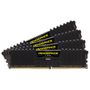 CORSAIR 128GB (4 x 32 GB) DDR4 2666MHz CL16 Vengeance LPX Svart