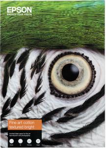 EPSON Fine Art - Bomuld - mat - 515 my - textured bright - A3 Plus (329 x 483 mm) - 300 g/m² - 25 ark kludepapir (C13S450289)