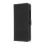 INSMAT Exclusive Flip Case - Vikbart fodral för mobiltelefon - polyuretan, läder, polykarbonat - svart - för Nokia 8.1