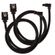 CORSAIR Premium Sleeved SATA Data Cable Set with 90_ Connectors_ Black_ 60cm (CC-8900282)