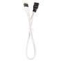 CORSAIR Premium Sleeved I/O Cable Extension Kit_ White (CC-8900245)