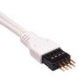 CORSAIR Premium Sleeved I/O Cable Extension Kit_ White (CC-8900245)